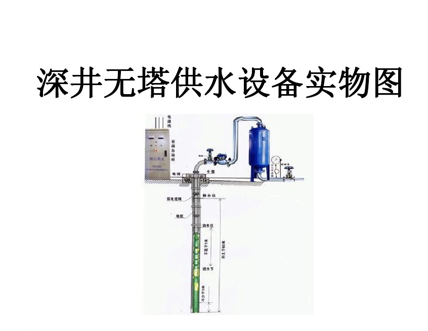 焦作马村区井泵无塔式供水设备